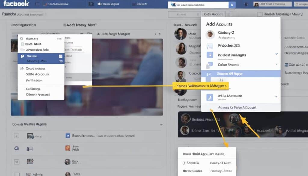 añadir cuentas publicitarias a Facebook Business Manager