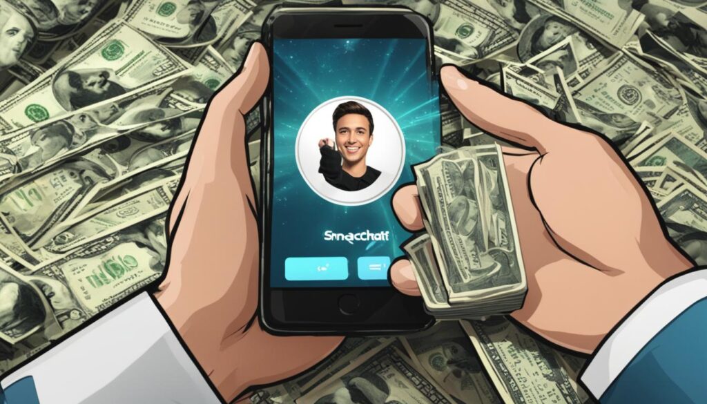 ganar dinero con videos virales en Snapchat